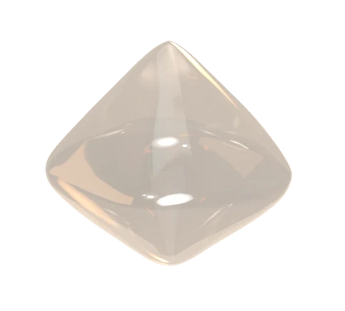 Glass diamond shape